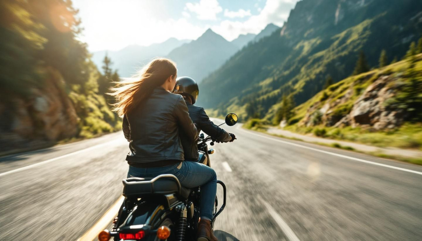Explorer les défis et les joies des voyages en moto en couple